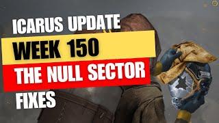 ICARUS Update Fixes To The Null Sector! Icarus Update