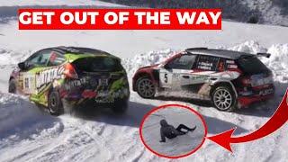  Rallye Hivernal du Dévoluy ️ICY MADNESS️ Rally Fans ARE AMAZING | WARMUP