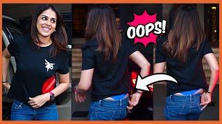 Genelia D'souza OOPS Moment Captured On Camera | Watch Video !!