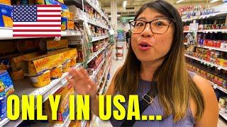 SHOCKED by INSANE grocery prices in the USA! (full supermarket tour)