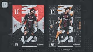 Creative Sportsman Poster Design In Pixellab | Pixellab Tutorial | Saikat Bhunya