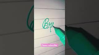 Name calligraphy #Brinda #calligraphy #roshani #ytshorts #art ️️
