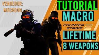 TUTORIAL Counter-Strike 2 No Recoil Macro - CS2 (2024) MOUSES LOGITECH