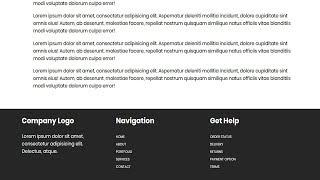 How  to Create Footer Reveal effect using only HTML and CSS