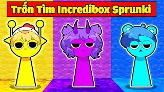 NABEE THỬ THÁCH 24H CHƠI TRỐN TÌM INCREDIBOX SPRUNKI TRONG MINECRAFT*NABEE SPRUNKI 