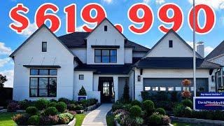 What $619,990 Gets You In Katy Texas | David Weekley | Suburb Of Houston Texas | Modern Luxury Home