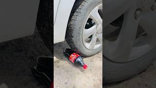 Car vs Cold Drink #shorts