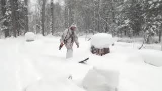 Переживания старовера возле избы2))