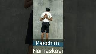 Paschim Namaskar | Reverse Salute Pose | @Yoga and Fitness With Shiva #yoga #shorts #exercise