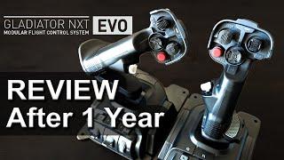 After One YEAR - Review of VKB Gladiator NXT EVO and Omni-Throttle