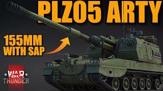 PLZ-05! NEW CHINESE ARTY that has SAP rounds in the 155mm and a LASER RANGE FINDER! - War Thunder