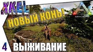 Новый конь! #4 - #ArkВЫЖИВАНИЕ В одиночку! Ark: Survival Evolved Прохождение