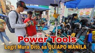 POWER TOOLS  Mura Dito sa QUIAPO MANILA