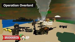 MILITARY WAR - Roblox Brookhaven RP | Operation Overlord