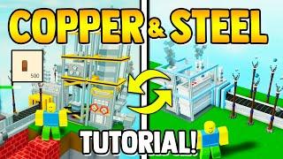 how to get INFINITE COPPER & STEEL!! | Roblox Islannds/Skyblock