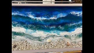 145 - Resin Art - Step by Step Tutorial - Ocean with Realistic Movement - Colour Me Happy Pigments