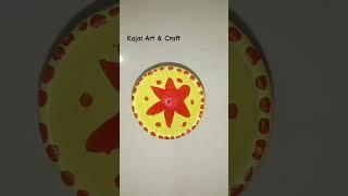 diya decoration | Kajal Art & Craft | #drawing #subscribe #shorts