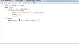 Python Programming Tutorial - 21: Nested Loops