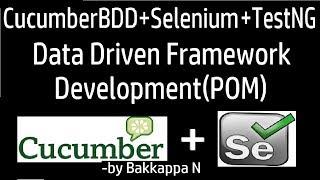 Cucumber Framework Selenium Tutorial-03 Data Driven Framework