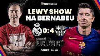 REAL – BARCELONA 0:4! LEWANDOWSKI Z DUBLETEM! ANALIZUJEMY NIESAMOWITE EL CLASICO: POL I GOŚCIE