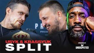 OLEKSANDR USYK AND ALEX KRASSYUK SPLIT 