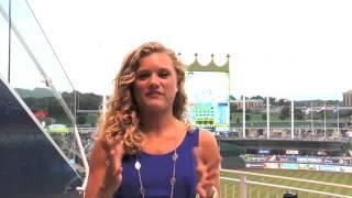 Benedictine College Senior Performs the National Anthem at Kauffman Stadium