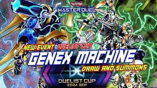 MASTER DUEL - DRAW, SUMMON AND BANISH! ALL IN THIS DECK - GENEX MACHINE DECK - DUELIST CUP 2024