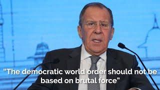 Russian Foreign Minister on 'Myopic Definition of the Indo-Pacific' | Raisina Dialogue 2020