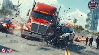 MOST BRUTAL High-Speed Police Chases Caught on Dashcam! You'd Think Are Fake MOST FEARED Cop Ever#43