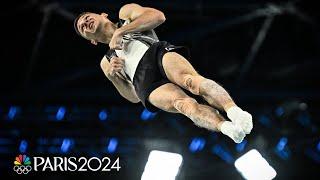 Ivan Litvinovich secures UNPRECEDENTED second consecutive trampoline gold medal | Paris Olympics