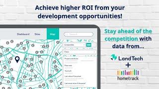 Property appraisal comparables powered by LandTech and Hometrack