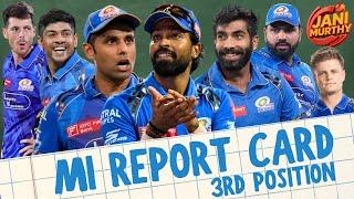 MI Report Card | Tata IPL 2025 | End of Season Review | Live with Jani