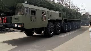 9 мая 2023 года Иркутск в День Победы Военная техника