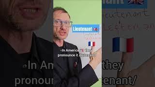 Lieutenant. Do you say:  Leftenant or lootenant? British or American?