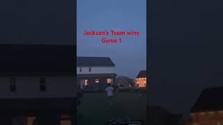 Jackson’s Team wins Game 2 #music #guitar #cover #folk #love #baseball #wiffleball