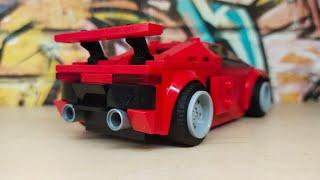 Lamborghini Gallardo из Лего !Лего самоделка ! инструкция по сборке! LeGo MaFiA!!! гоночная машина !