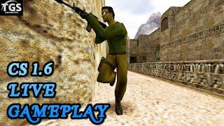 Counter-Strike 1.6 Live - Old-School FPS at Its Best! Watch Now | TGS GAMING PRO