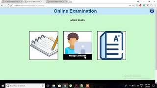 Online Examination System On JSP