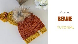 Simple Pattern: How to Crochet a Stylish Beanie/TUTORIAL