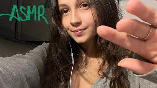 ASMR face touching and positive affirmations