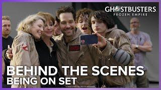 Being On Set | Ghostbusters: Frozen Empire Behind The Scenes