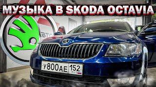 Skoda Octavia с мощной аудиосистемой за 61000 рублей . Автозвук в Шкода Октавия