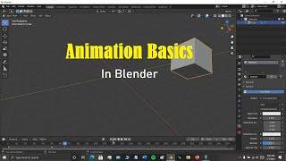 The Basics Of Animation In Blender For Beginners!