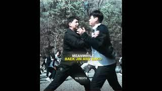 Baek Jin Vs Baku in this fight scene...️ | Weak Hero Class 2 x Montagem Bailão Phonk Edit