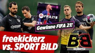 freekickerz gegen SPORT BILD: Fußball Challenges beim BILD BATTLE