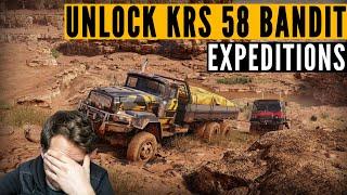 How to UNLOCK the KRS 58 Bandit in Expeditions: A MudRunner Game