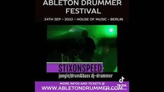 Ableton Drummer Festival - StixOnSpeed - Preview