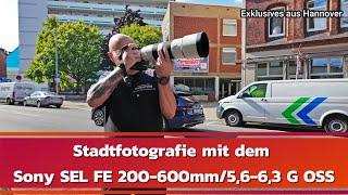 Mit dem Super-Tele "Sony 200-600" in Hannover.