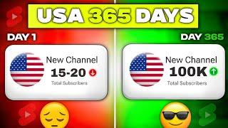 365 Days Usa Shorts Challenge (Shocking Result )