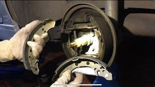 Replace the rear drum brake pads | VW GOLF MK3 | [4K]